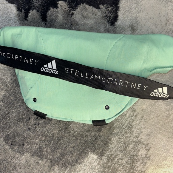 Adidas By Stella McCartney Mint Green Convertible Fanny Backpack - Picture 4 of 8